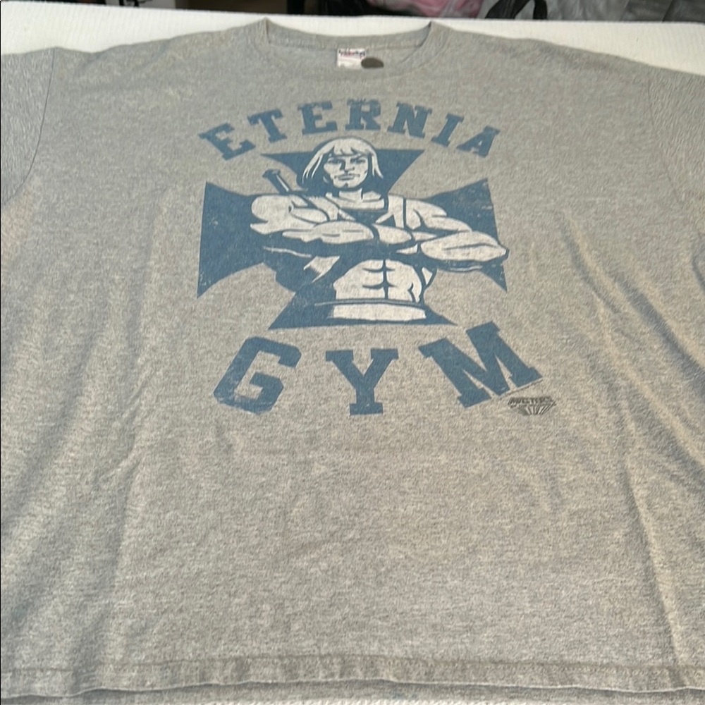 Gray Eternia Gym Men's T-Shirt